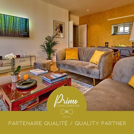 Appartement Montagnon - Les Suites Du Palais - Classe 4 Etoiles, Parking Prive, Vue Cathedrale, 3 Chambres, Primo C0Nciergerie Невер Екстер'єр фото